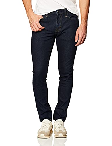 Amazon Essentials Men's Skinny Fit Stretch Jean Rinsed Indigo Size 34W x 32L - Brand New