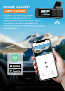 E-YEEGER DASH CAM 2.5K WI-FI FULL HD CAMERA FOR CARS 1.47” IPS SCREEN - BLACK - Like New