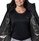 COLUMBIA WOMEN'S MIGHTY LITE HOODED JACKET SIZE 2XL BLACK - Brand New