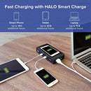 HALO STORE BOLT WIRELESS LAPTOP POWER BANK 44400 MWH CHARGER JUMPSTARTER BLUE - Like New