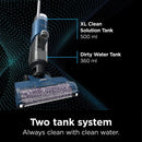 SHARK WD101 HydroVac XL 3-in-1 Vacuum, Mop & Self-Cleaning System - Navy - Like New