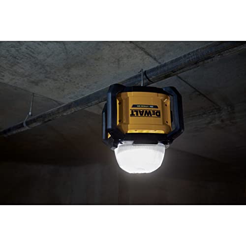 DEWALT 20V MAX LED WORK LIGHT CORDLESS DCL074 - YELLOW - Like New