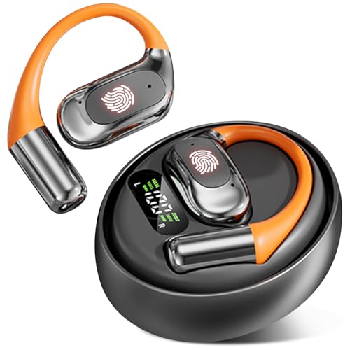 KEPPESRING UPGRADED AI LANGUAGE TRANSLATION EARBUDS US-113 - ORANGE/BLACK - Like New
