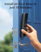 Eufy Security Retrofit Smart Lock E110 T8503111 - BLACK - Like New