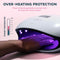 SUNUV SUN4 48W UV LED NAIL LAMP, UV LIGHT, LED UV LAMP FOR GEL NAILS - BLACK Like New