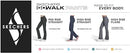 SKECHERS WOMEN'S GO WALK HIGH WAISTED PANT JOY SIZE: WOMEN L - NAVY - Brand New