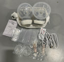 TOTMIZBY WEARABLE ELECTRIC BREAST PUMP A2B - WHITE/GRAY - Like New