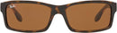 RAY-BAN Sunglasses RB4151 710 59MM - Light Havana Brown Like New