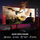 VIOTEK GNV34DBE2 34" UWQHD 144HZ MULTIMEDIA GAMING MONITOR - BLACK - Like New