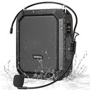 SHIDU VOICE AMPLIFIER TEACHER PORTABLE MICROPHONE WATERPROOF SD-M800 - BLACK - Like New