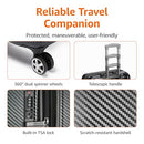 Amazon Basics 30" Hardside Checked Spinner Luggage TSA Lock - Black - Brand New