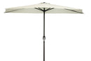 Patent Pending Trade Mark Innovations Patio Half Umbrella 9 Foot Spa - Like New