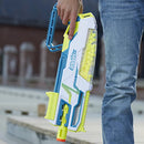 NERF HYPER BUNDLE, SIEGE-50 PUMP-ACTION BLASTER, UP TO 110 FPS VELOCITY - WHITE - Like New
