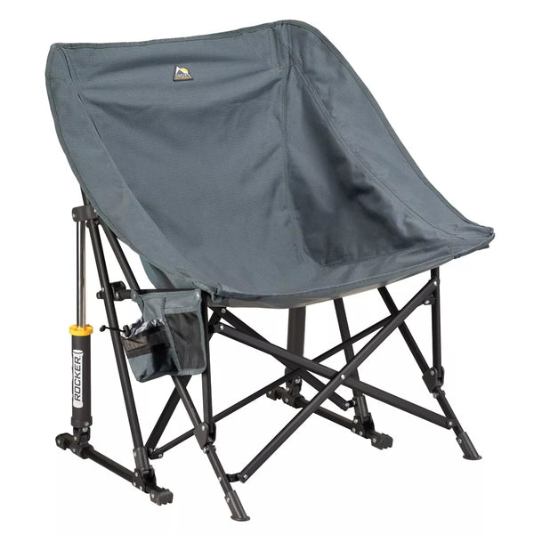 GCI OUTDOOR POD ROCKER FOLDABLE ROCKING CAMP CHAIR - CHARCOAL - Like New