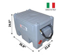 JohnDow Industries 58 Gallon Diesel Transfer Tank with Built in 12 volt Electric - Like New