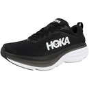 HOKA 1127953 MEN'S BONDI 8 SHOES - SIZE 10.5 EXTRA WIDE - BLACK/BLACK Like New