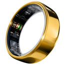 PAXAM SMART RING FOR WOMEN & MEN HEALTH & FITNESS TRACKER SIZE 8 GOLD - Like New