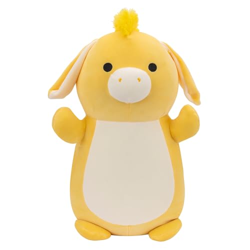 SQUISHMALLOWS HUGMEES ORIGINAL 14-INCH GAVYN YELLOW DONKEY - ULTRASOFT - Brand New