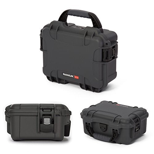 NANUK 904 WATERPROOF HARD CASE WITH FOAM INSERT - GRAPHITE - Brand New