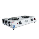 Cadco CDR-1T Countertop 21.25" W Double Burner Electric Hot Plate, B003Z4EIPG - Brand New