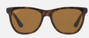 Ray-Ban Square FRAME Sunglasses Light Havana/Brown RB4184-710/83-54-17 - Like New