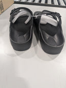 PROGONIAXYZ EVA FLAT SANDALS UNISEX-ADULT SLIDE SANDAL - SIZE: MEN 12 - BLACK - Like New