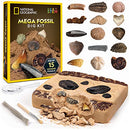 NATIONAL GEOGRAPHIC SUPER FOSSIL DIG KIT - MULTI - Brand New