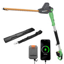 WORKPRO X SERIES 20V CORDLESS POLE HEDGE TRIMMER 9.2-FT REACH WX125317AE GREEN - Like New