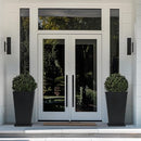 LA JOLIE MUSE Tall Outdoor Planter Set of 2, 20 Inch Large Tapered Planters - Like New