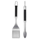 Weber Precision Tongs & Spatula Grilling Tool Set, Stainless Steel - B091HFHBJK - Brand New