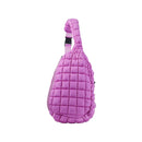 PICKLE O' JOE QUILTED SLING BAG PICKLEBALL BAG - VIBRANT PURPLE - Like New