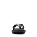 CLARKS WOMEN'S BREEZE SEA FLIP-FLOP SIZE 8 BLACK PATENT - Brand New