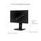 VIEWSONIC VG2248 22" FHD LED ERGONOMIC MONITOR - BLACK Like New