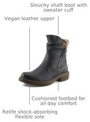 Spring Step Women's Wibea Boots Navy EU 43 / US 11.5-12 - Brand New