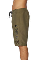 X003KZYOYL O'NEILL Men's 21" Solid Boardshorts - Military Green 36 - Brand New