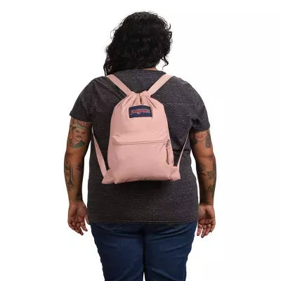 JANSPORT DRAWSTRING BAG - PINK - Brand New