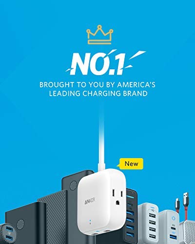 ANKER POWERPORT STRIP 2 MINI , Control Electrical Devices Remotely - WHITE - Like New