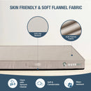 WEVEGO DOG BED REMOVABLE WASHABLE COVER GEL MEMORY FOAM SPONGE 2-LAYER - BEIGE - Like New