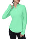 Women's Golf Polo Long Sleeve Workout Tops V Neck UPF 50+ Sun Protection - Brand New