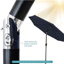 Sunnydaze Outdoor Patio Umbrella Polyester Table Market - Scratch & Dent