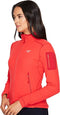 ARC'TERYX DELTA LT JACKET WOMENS FULL ZIP RED SIZE: WOMEN S - Like New