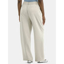TIME AND TRU SLOUCHY TAILORED PANTS - SIZE: WOMEN 2 - PAPYRUS BEIGE - Brand New