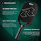 RECLY PICKLEBALL PADDLE - 3K CARBON FIBER - BLACK - Like New