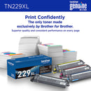 BROTHER® MAGENTA HIGH YIELD TONER CARTRIDGE, SINGLE PACK - MAGENTA - Brand New