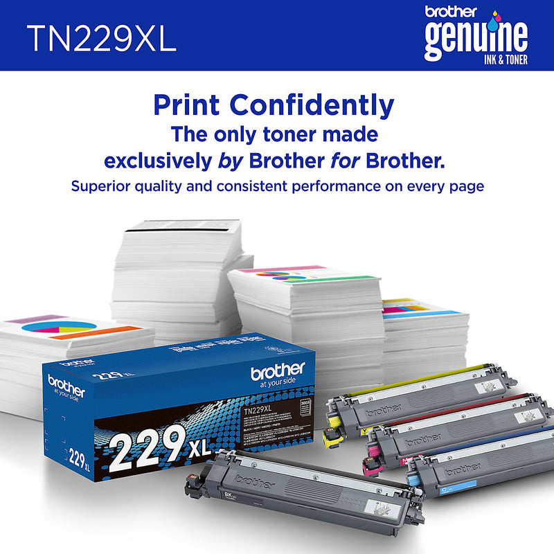 BROTHER® MAGENTA HIGH YIELD TONER CARTRIDGE, SINGLE PACK - MAGENTA - Brand New