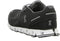 ON Cloud Women's Running Shoes, Size 6.5 W, Black/White Like New