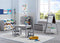 DELTA CHILDREN MYSIZE KIDS DOUBLE-SIDED STORAGE EASEL TE87600GN-026 - GREY - Like New