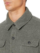 AMAZON ESSENTIALS MEN LONG-SLEEVE POLAR FLEECE SHIRT FOR WINTER SIZE XS - Brand New
