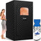 X-VACK SAUNA BOX PORTABLE STEAM SAUNA FOR HOME STEAMER 9 LEVELS - Scratch & Dent