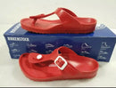 BIRKENSTOCK WOMENS RED WATER-FRIENDLY GIZEH EVA SANDAL - MEN 3 WOMEN 5 - RED - Like New